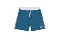 BOSS Badeshorts mit Kontrast-Logo - Style Starfish, 50514429 Blau XXL