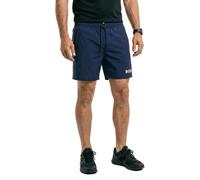 Hugo Boss Badeshorts Starfish – kontrastfarbenes Logo und Paspelierung – Dunkelblau M