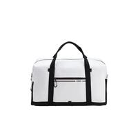 BOSS Weekender aus strukturiertem Gewebe mit Logo und Signature-Streifen - Style Stenson T_BigHoldall, 50567727 Weiß ONESI
