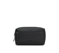 BOSS Kulturbeutel aus Kunstleder mit reflektierenden Details - Style Stenson_Washbag, 50558375 Schwarz ONESI