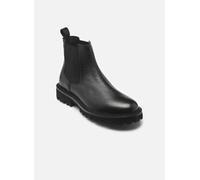 BOSS Herren Chelsea Boots aus genarbtem Leder JULYO_CHEB, schwarz, Gr. 40EU