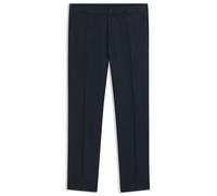 BOSS Straight-Fit Hose aus Leinen - Style C-Kent-GW-P, 50561800 Dunkelblau 33/34