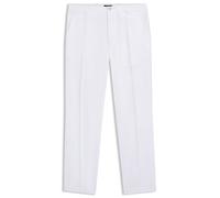 BOSS Straight-Fit Hose aus Leinen - Style C-Kent-GW-P, 50561800 Weiß 34/32