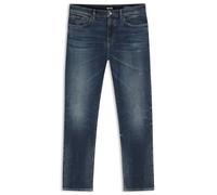 BOSS Straight-Fit Jeans aus dunkelblauem Stretch-Denim - Style C-OGDEN, 50567667 Dunkelblau 34/34