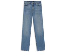 BOSS Straight-Fit Jeans aus mittelblauem Denim mit hohem Bund - Style C_ADA HR 16.0, 50561635 Blau 26/32