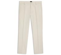 BOSS Straight-Fit Twill-Hose aus Baumwoll-Mix - Style C-Kent, 50551426 Weiß 33/30