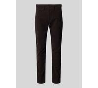 BOSS Straight Leg Cordhose mit Gürtelschlaufen Modell 'DELAWARE' in Dunkelbraun, Größe 38/32