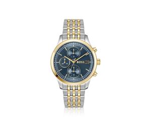 BOSS Stratus Chronograph aus zweifarbigem Edelstahl - Style STRATUS, 58733294 Silberfarben ONESI