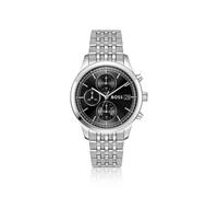 BOSS Stratus Chronograph mit siebengliedrigem Armband - Style STRATUS, 58733293 Silberfarben ONESI