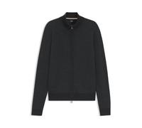 BOSS Strick-Cardigan aus Schurwoll-Mix mit Baumwolle - Style H-Heterno, 50549950 Schwarz L