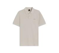 BOSS Strick-Poloshirt aus Baumwolle - Style Prime, 50507813 Hellgrau M
