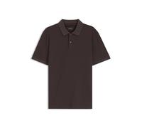 BOSS Strick-Poloshirt aus zweifarbiger Baumwolle - Style L-Perry 148, 50570027 Dunkelbraun XXL