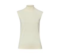 BOSS Strick-Top mit Schurwoll-Anteil Damen Schurwolle gelb, XL