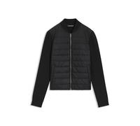 BOSS Strickjacke mit wattierter Vorderseite - Style Pidina, 50543236 Schwarz 36