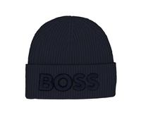 Boss Strickmütze Akaio, Dunkelblau