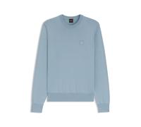 BOSS Strickpullover aus Baumwolle und Kaschmir mit Logo-Label - Style Kanovano_S, 50527583 Hellblau L