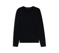 BOSS Strickpullover aus Woll-Mix mit Seide und Kaschmir - Style L-Overo, 50544808 Dunkelblau XXL