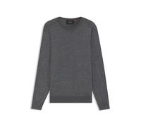 BOSS Strickpullover aus Woll-Mix mit Seide und Kaschmir - Style L-Overo, 50544808 Grau XXXL