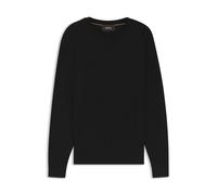 BOSS Strickpullover aus Woll-Mix mit Seide und Kaschmir - Style L-Overo, 50544808 Schwarz XL