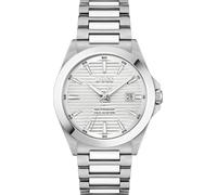 BOSS "STRIKE" Armbanduhr, Damenuhr, Herrenuhr, Edelstahlarmband, analog, Tag (79475022-0) silberfarben, silberfarben