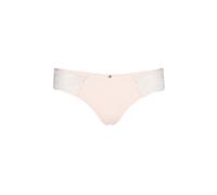 BOSS Slip aus Spitze mit plissiertem Mesh und goldenem Anhänger - Style THONG_BLOSSOM, 50556195 Hellrosa L
