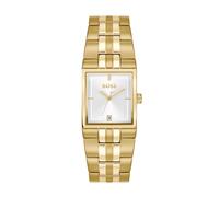 BOSS Strivo goldfarbene Uhr mit Streifen-Detail - Style STRIVO, 58733308 Goldfarben ONESI