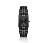 BOSS Strivo schwarz beschichtete Uhr mit Streifen-Optik - Style STRIVO, 58733309 Schwarz ONESI