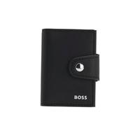 BOSS Strukturiertes Kartenetui mit Druckknopfverschluss - Style Zair_Secrid, 50564112 Schwarz ONESI
