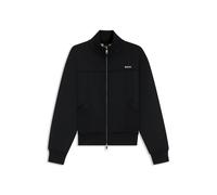 BOSS Sweatjacke mit Kontrast-Logo - Style Erena, 50544177 Schwarz XS