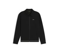 BOSS Green Overshirt Herren Regular Fit Baumwolle schwarz, XXL