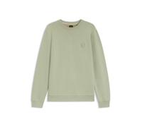 BOSS Sweatshirt Aus Baumwoll-Terry Mit Logo-Patch