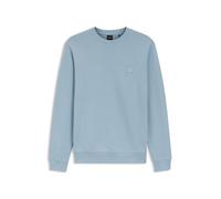 BOSS Sweatshirt Aus Baumwoll-Terry Mit Logo-Patch