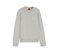 BOSS Sweatshirt aus Baumwoll-Terry mit Logo-Patch - Style Westart, 50509323 Hellgrau XXXL