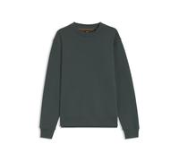 BOSS Sweatshirt aus Baumwoll-Terry mit Logo-Print - Style WeSmallcrew, 50514541 Dunkelgrün M