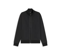BOSS Sweatshirt aus Baumwolle mit Troyerkragen - Style H-Shepherd 80, 50565602 Schwarz S