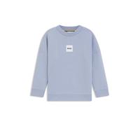BOSS Sweatshirt aus Fleece für Kinder mit Logo-Label - Style J52965/73K04A, J52965 Blau 114