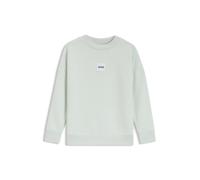 BOSS Sweatshirt aus Fleece für Kinder mit Logo-Label - Style J52965/05704A, J52965 Hellgrün 162