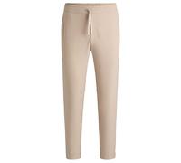 BOSS Tapered-Fit Hose aus wasserabweisendem Stretch-Gewebe - Style T_Flex, 50534313 Beige 56