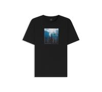 BOSS T-Shirt aus Baumwoll-Jersey mit Artwork-Print - Style Te_Creature, 50561861 Schwarz M