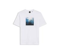 BOSS T-Shirt aus Baumwoll-Jersey mit Artwork-Print - Style Te_Creature, 50561861 Weiß XXL