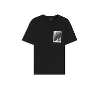 BOSS T-Shirt aus Baumwoll-Jersey mit Grafik-Print - Style Te_Board, 50561853 Schwarz XXXL