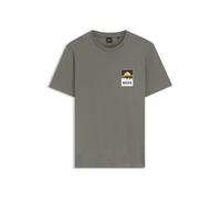 BOSS T-Shirt aus Baumwoll-Jersey mit Logo-Artwork - Style Te_Plain, 50556023 Grau XXXL