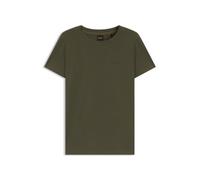 BOSS Slim-Fit T-Shirt aus Baumwoll-Jersey mit Logo-Detail - Style C_Esogo_1, 50506973 Dunkelgrün M