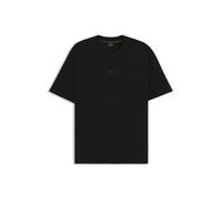 BOSS T-Shirt aus Baumwoll-Jersey mit Logo-Detail - Style Tee 10, 50519368 Schwarz S
