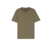 BOSS T-Shirt aus Baumwoll-Jersey mit Logo-Detail - Style Thompson 01, 50468347 Grün S