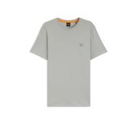 BOSS T-Shirt aus Baumwoll-Jersey mit Logo-Patch - Style Tales, 50508584 Hellgrau XL