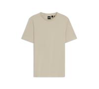 BOSS T-Shirt aus Baumwoll-Mix mit kreisförmiger Jacquard-Struktur - Style Tiburt 240, 50452680 Hellbeige M
