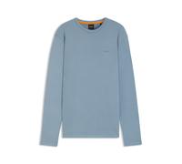 BOSS T-Shirt aus Baumwoll-Mix mit Waffelstruktur - Style Tempesto, 50520725 Hellblau M