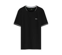 BOSS Green Regular Fit T-Shirt aus Baumwoll-Mix Modell 'TAUL' in Black, Größe XXL