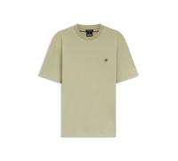 BOSS T-Shirt aus Baumwolle mit Double-B-Monogramm-Badge - Style C-Taut 01, 50555844 Hellgrün XXL